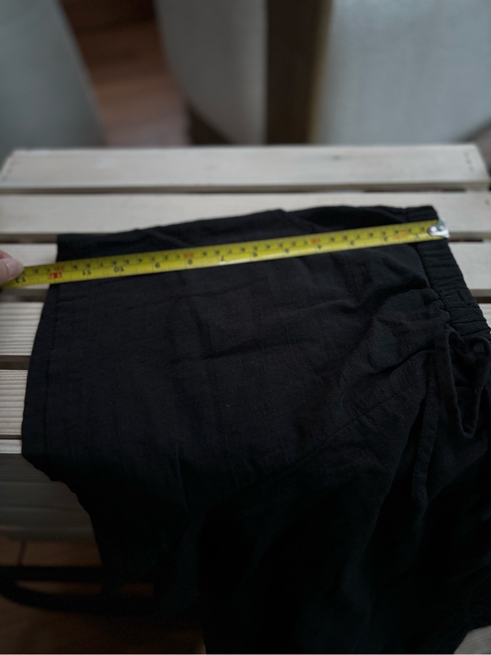 SHEIN Black High Waist Elastic Shorts - Picture 7 of 7